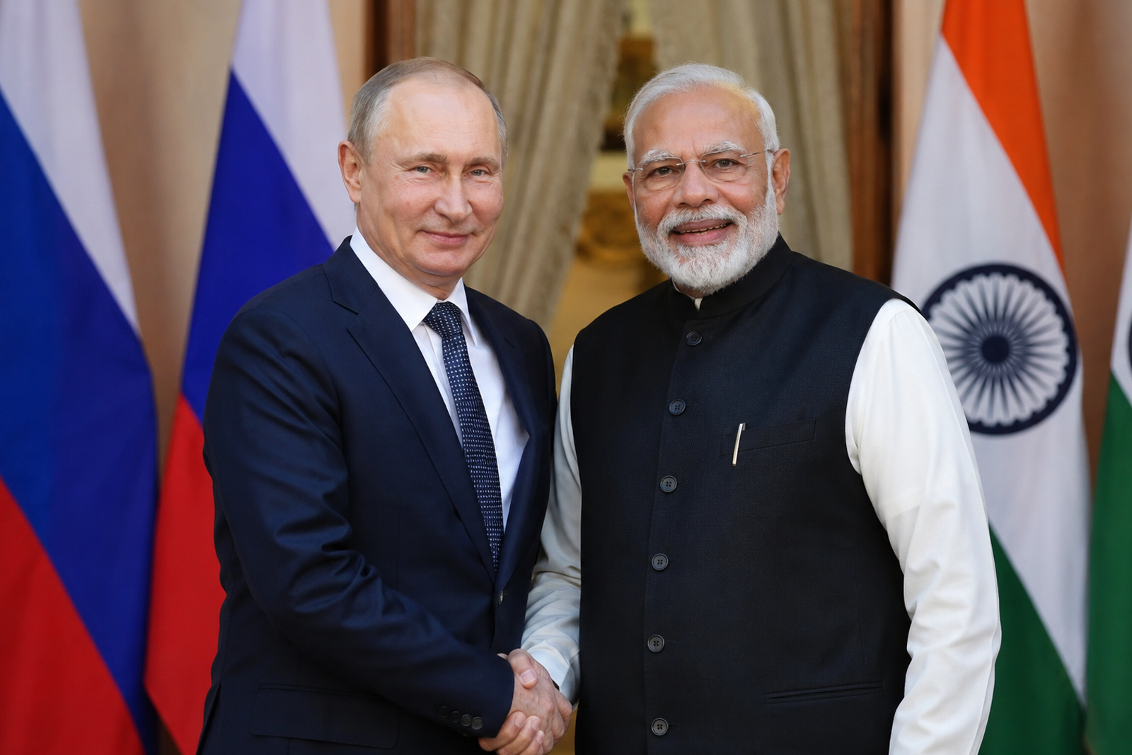 Putin Backs India-Russia Partnership, Says Western Pressure on New Delhi Won’t Succeed